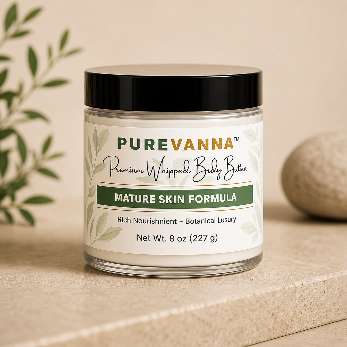 Purevanna Premium Whipped Body Butter - Mature Skin Formula