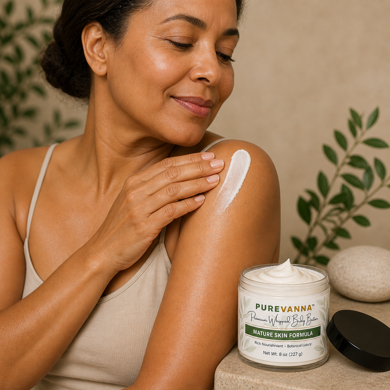 Purevanna Premium Whipped Body Butter - Mature Skin Formula