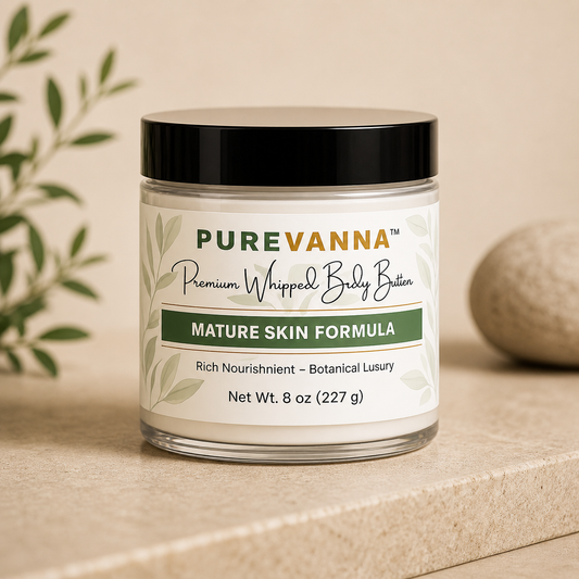 Purevanna Premium Whipped Body Butter - Mature Skin Formula
