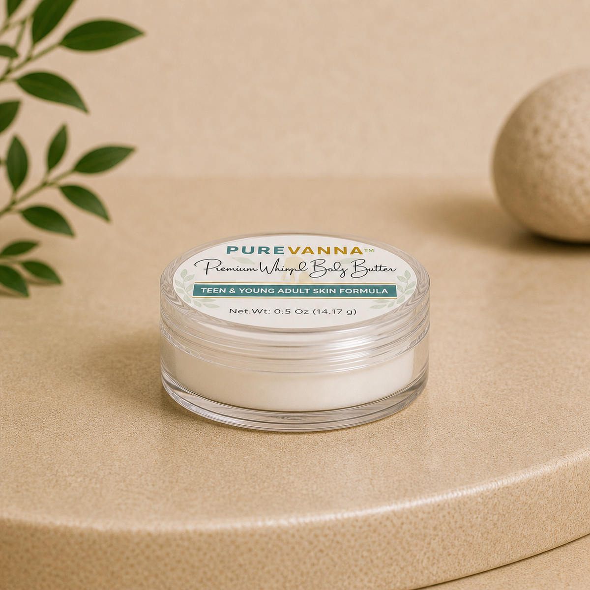 Purevanna Premium Whipped Body Butter - Teen & Young Adult Skin Formula