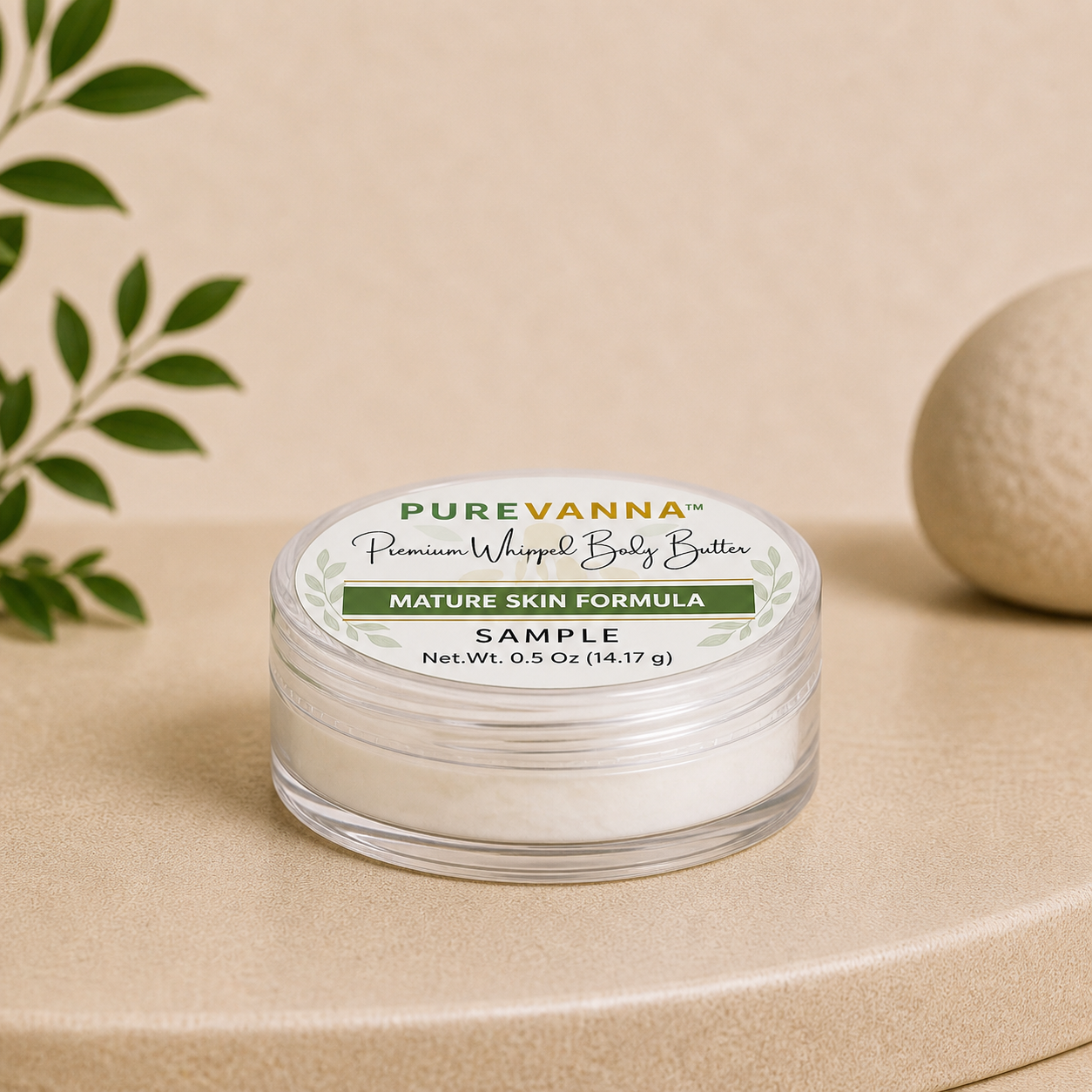 Purevanna Premium Whipped Body Butter - Mature Skin Formula